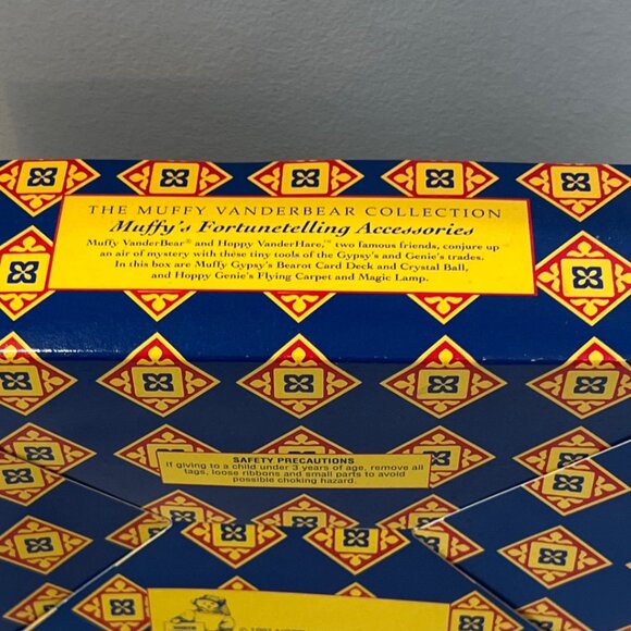 Vintage 1991 Muffy VanderBear Fortune Telling Accessories Set Tarot Cards in Box - Picture 13 of 13